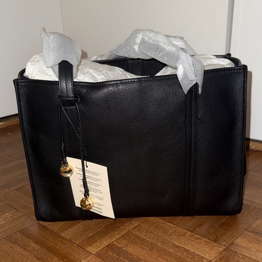Sandro Soft Leather Tote Bag - Picture 2 of 7